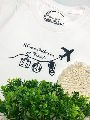 Open image in slideshow, Collection Of Travels T-Shirt
